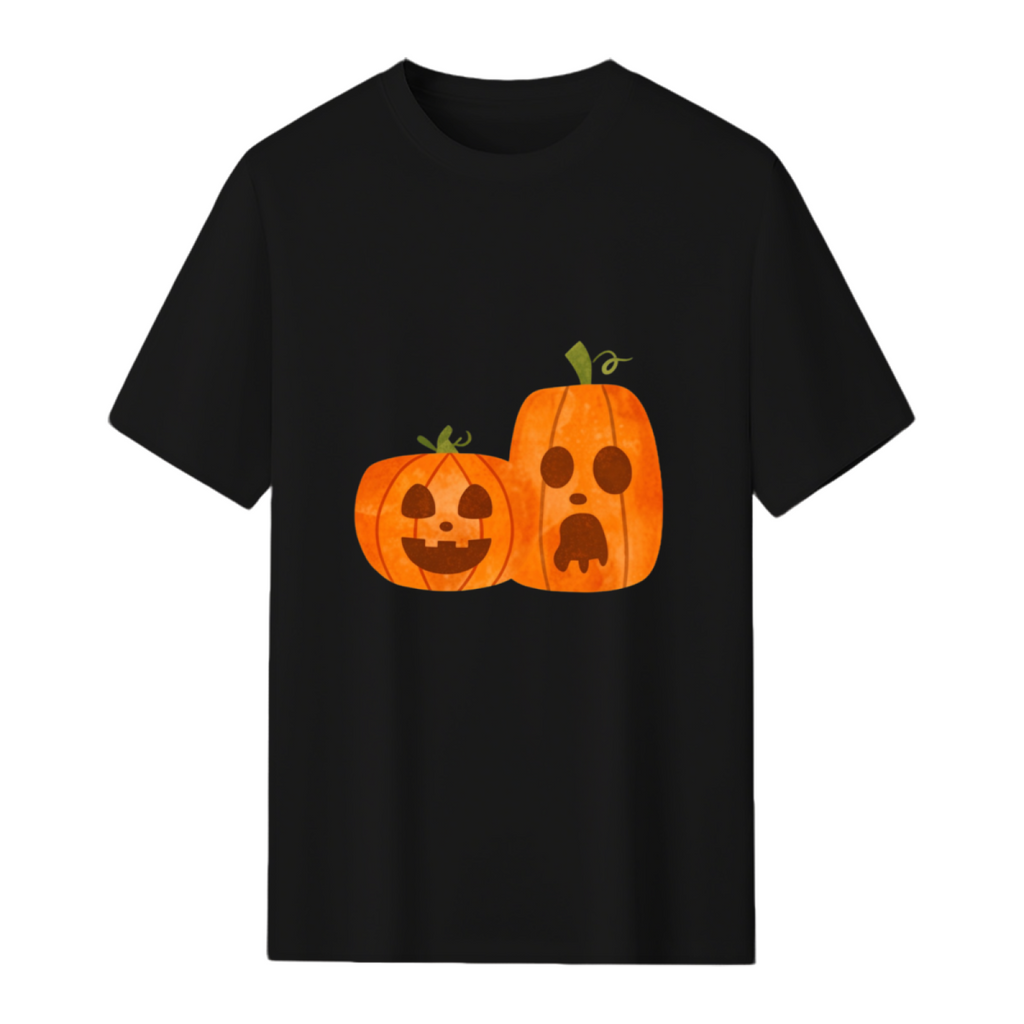 Spooky Pumpkins Graphic T-Shirt