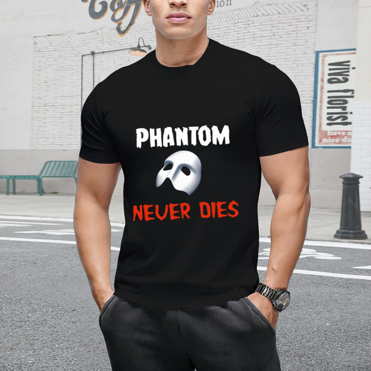 Phantom Never Dies Graphic T-Shirt