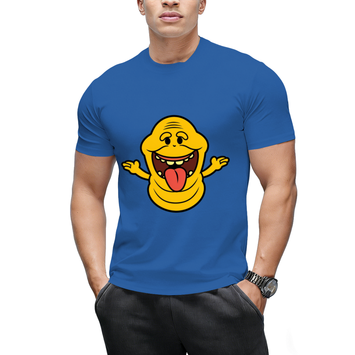 Slimer Ghostbuster Graphic T-Shirt