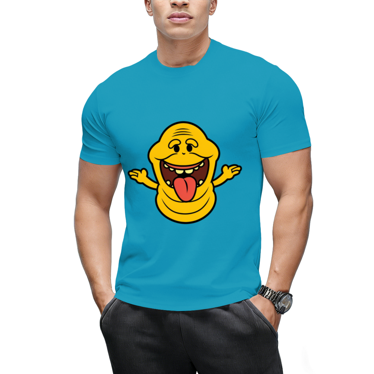 Slimer Ghostbuster Graphic T-Shirt