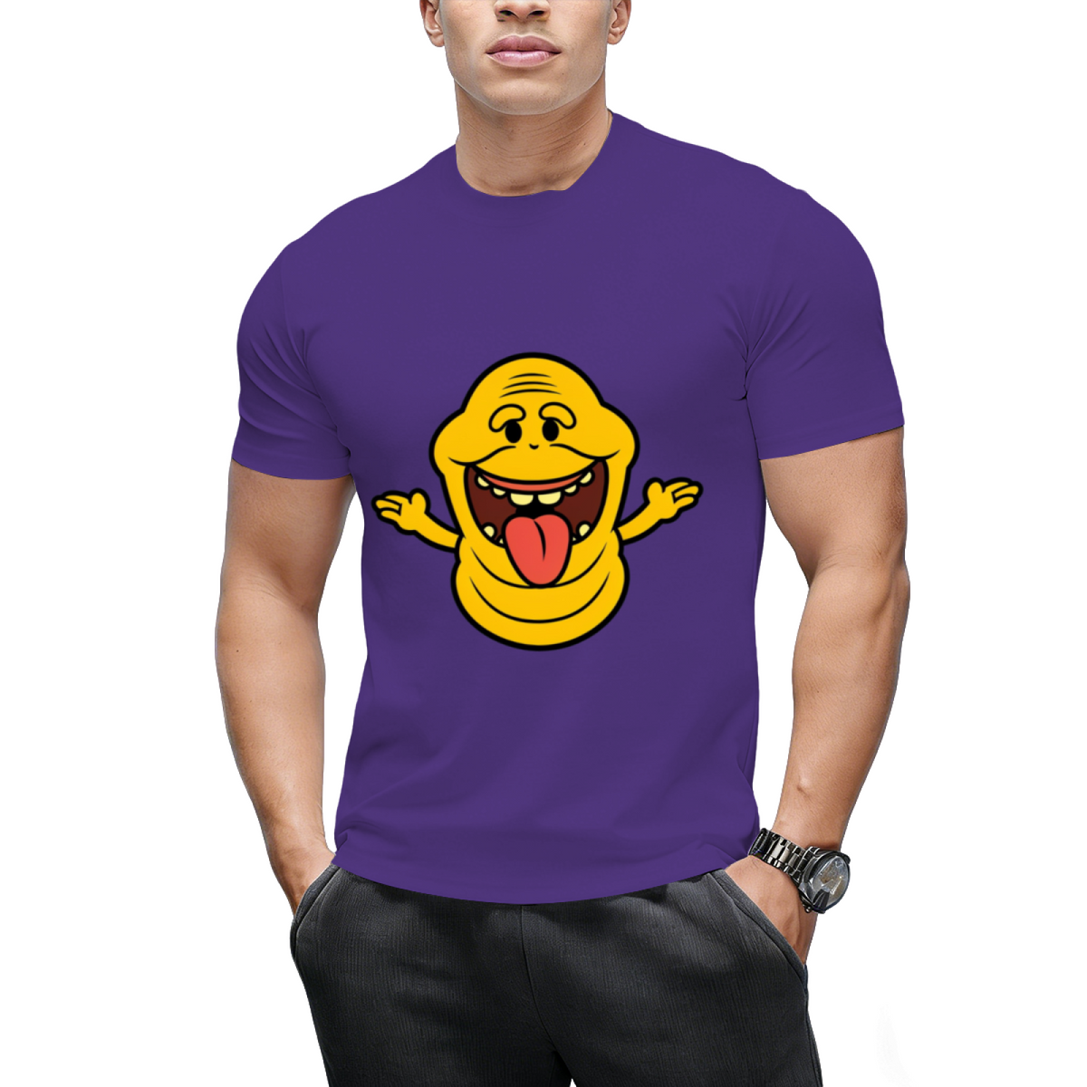 Slimer Ghostbuster Graphic T-Shirt