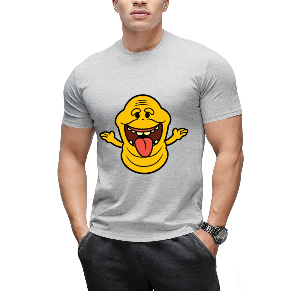 Slimer Ghostbuster Graphic T-Shirt