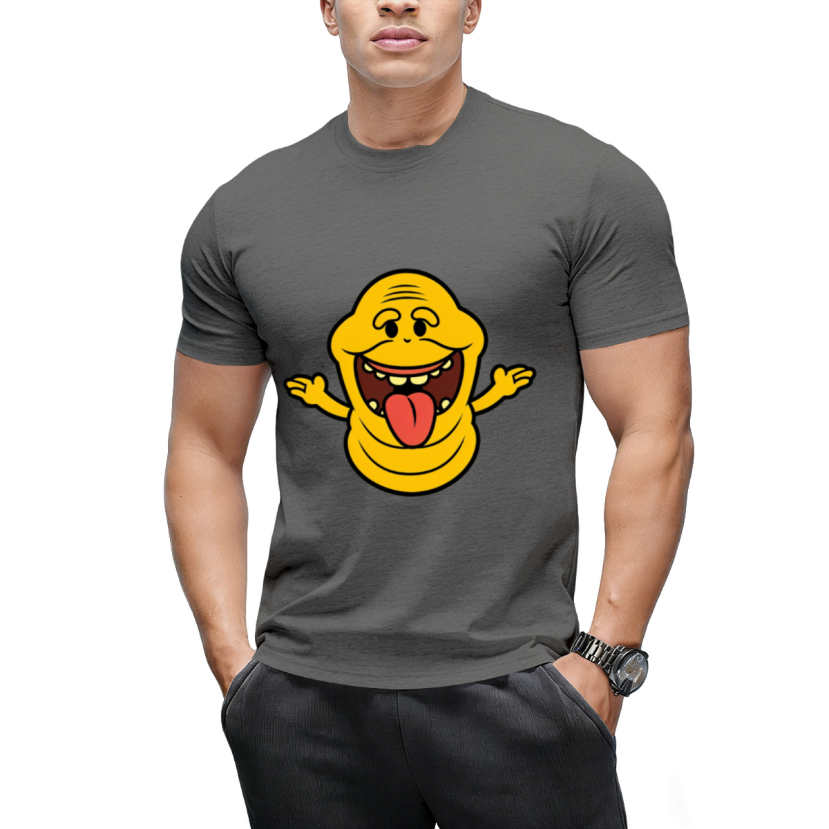 Slimer Ghostbuster Graphic T-Shirt