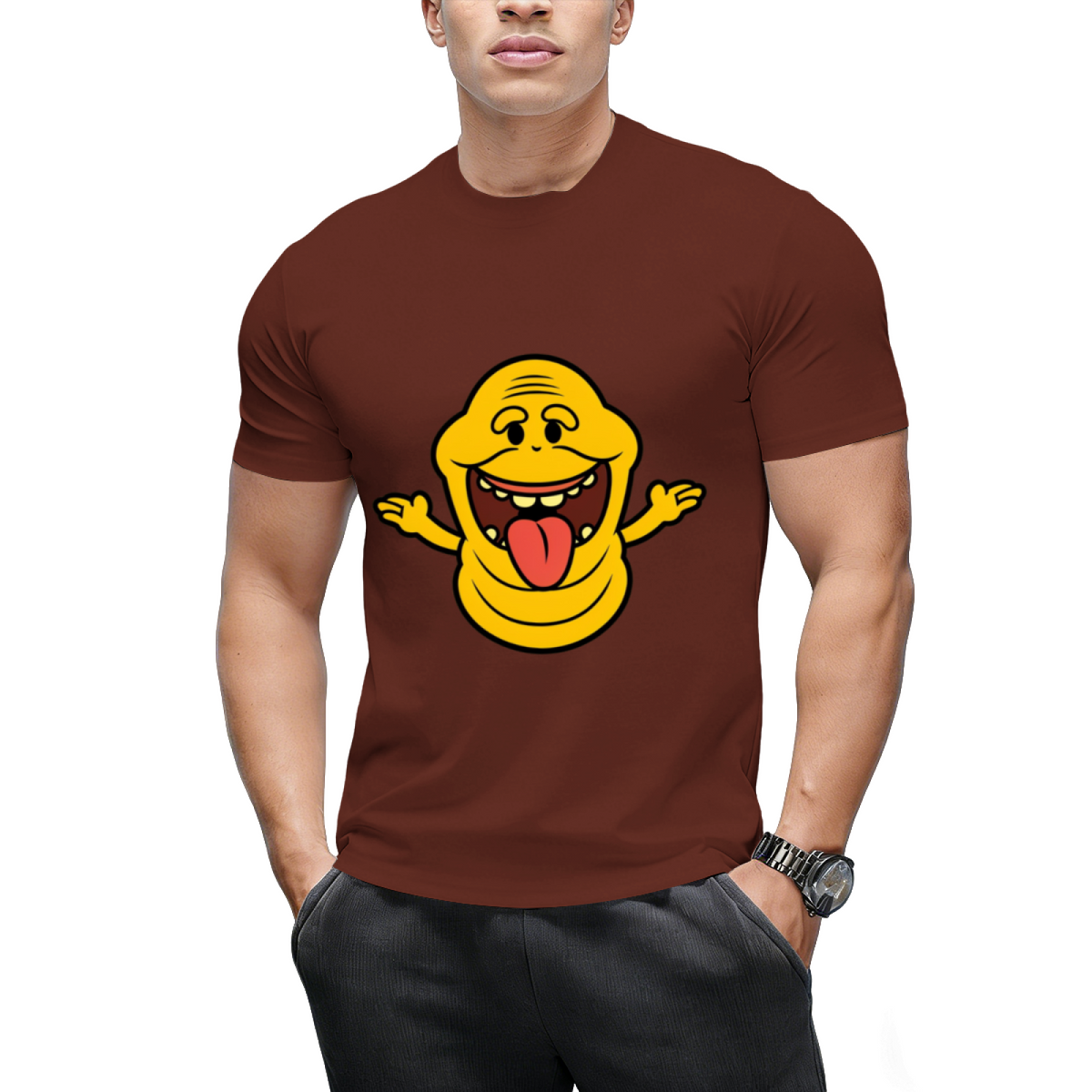 Slimer Ghostbuster Graphic T-Shirt