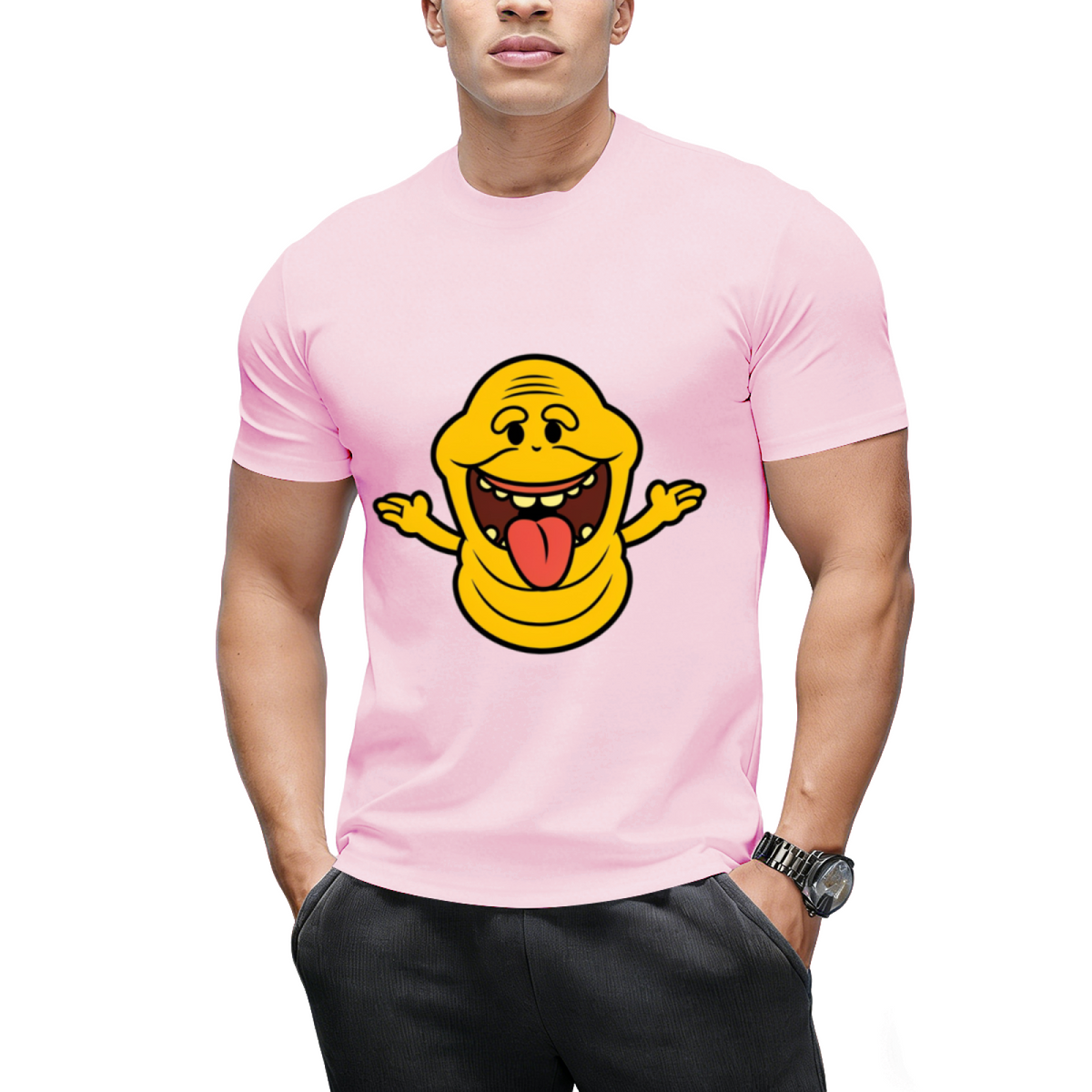 Slimer Ghostbuster Graphic T-Shirt