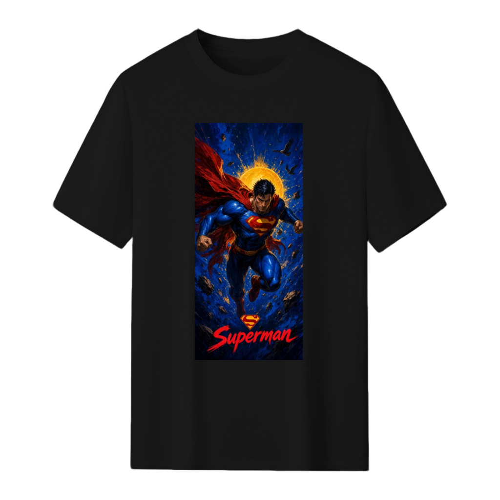 Cosmic Cape Ascending Men's T-Shirt for Summer