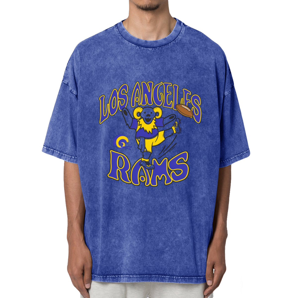 Grateful Dead Cartoon Washed Graphic T-Shirt