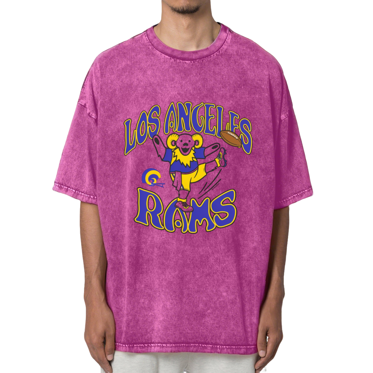 Grateful Dead Cartoon Washed Graphic T-Shirt