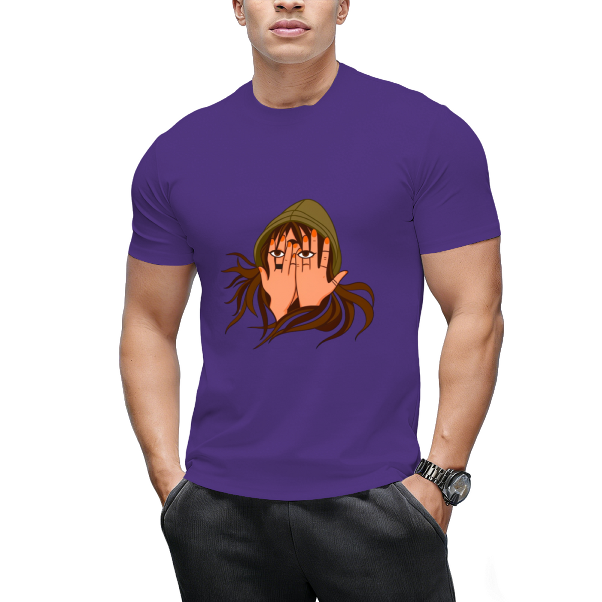 Three Eyed Alien Girl Graphic T-Shirt