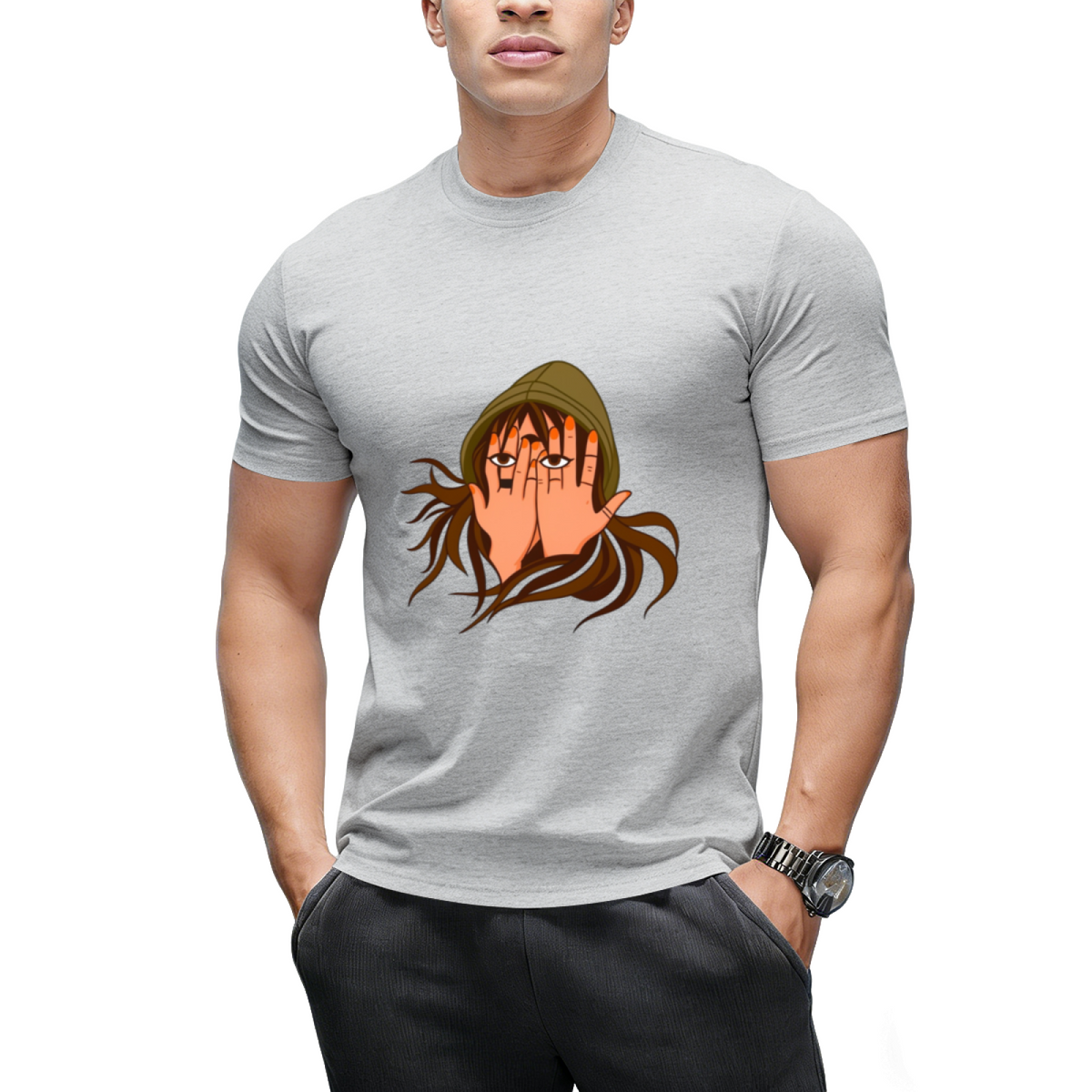 Three Eyed Alien Girl Graphic T-Shirt