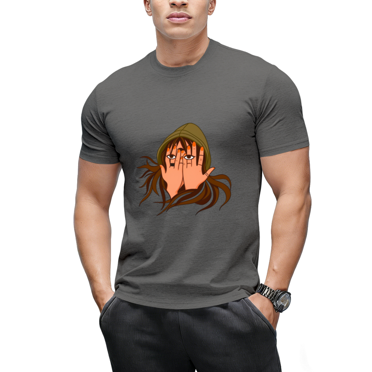 Three Eyed Alien Girl Graphic T-Shirt