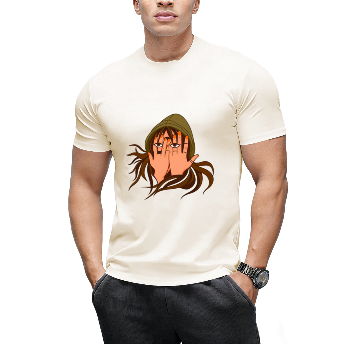 Three Eyed Alien Girl Graphic T-Shirt