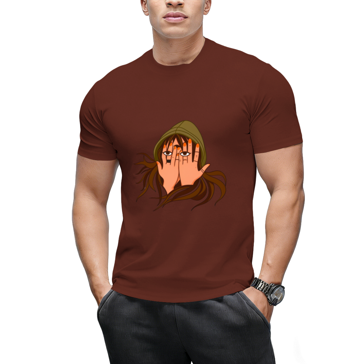 Three Eyed Alien Girl Graphic T-Shirt