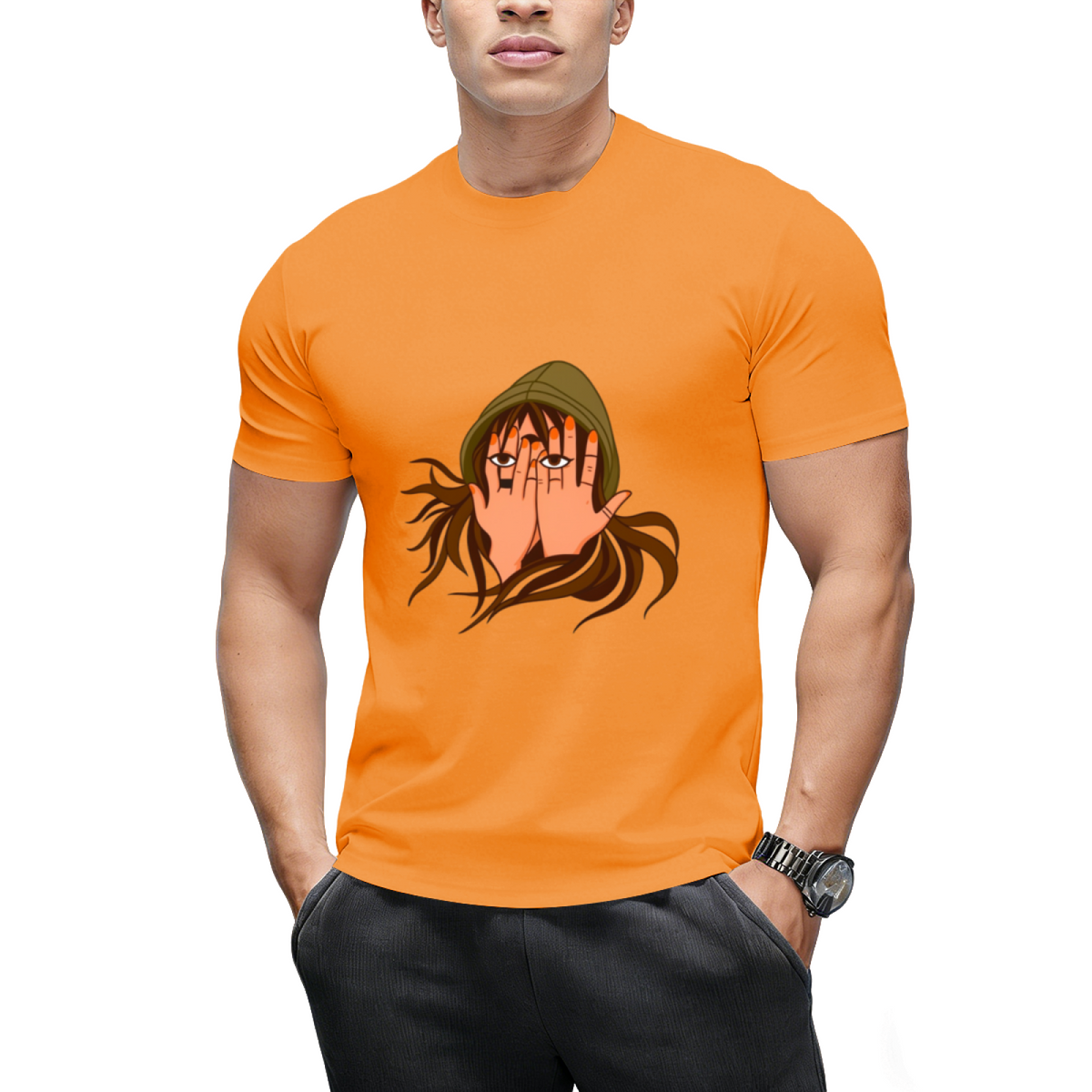 Three Eyed Alien Girl Graphic T-Shirt