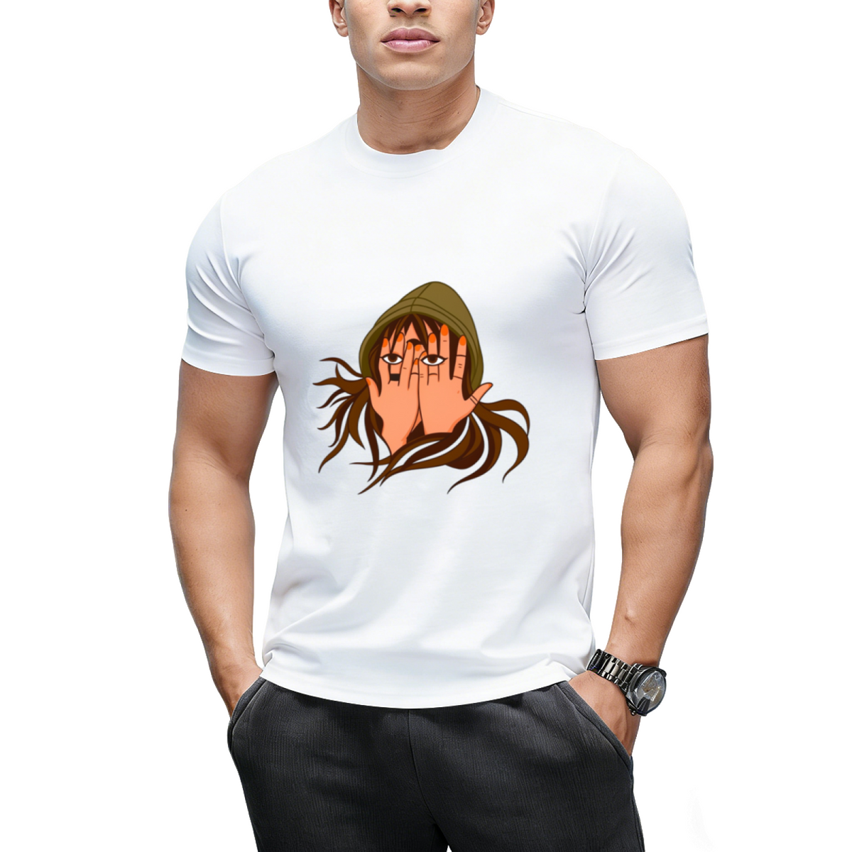 Three Eyed Alien Girl Graphic T-Shirt