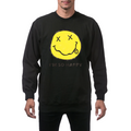 Artwork preview for Nirvana Happy Smiley Crewneck Sweatshirt