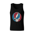 Grateful Dead Steal Your Face Vintage Style graphic tank top product image