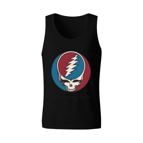 Grateful Dead Steal Your Face Vintage Style graphic tank top product image