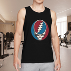 Grateful Dead Steal Your Face Vintage Style graphic tank top product image