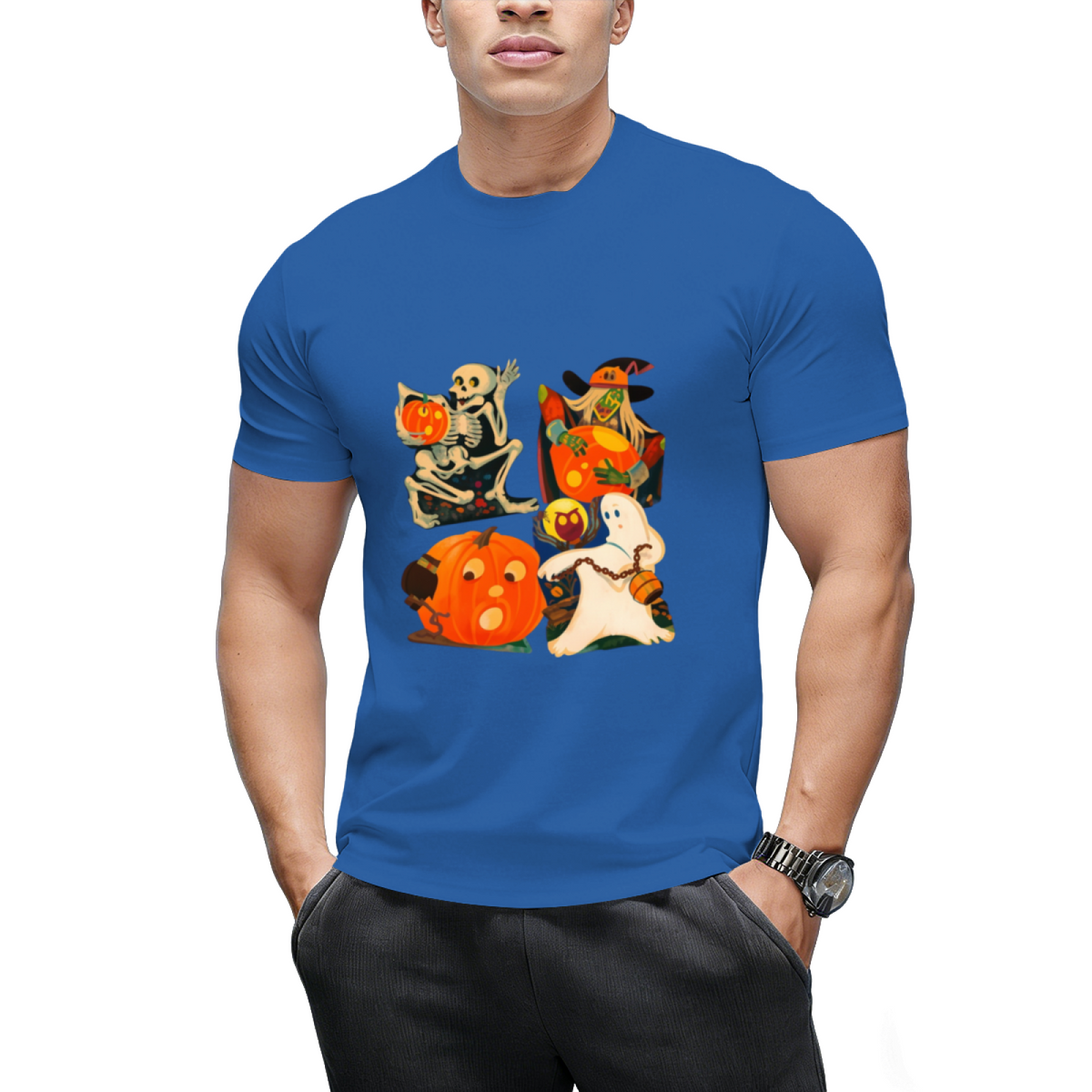 Vintage Halloween Decorations Graphic T-Shirt