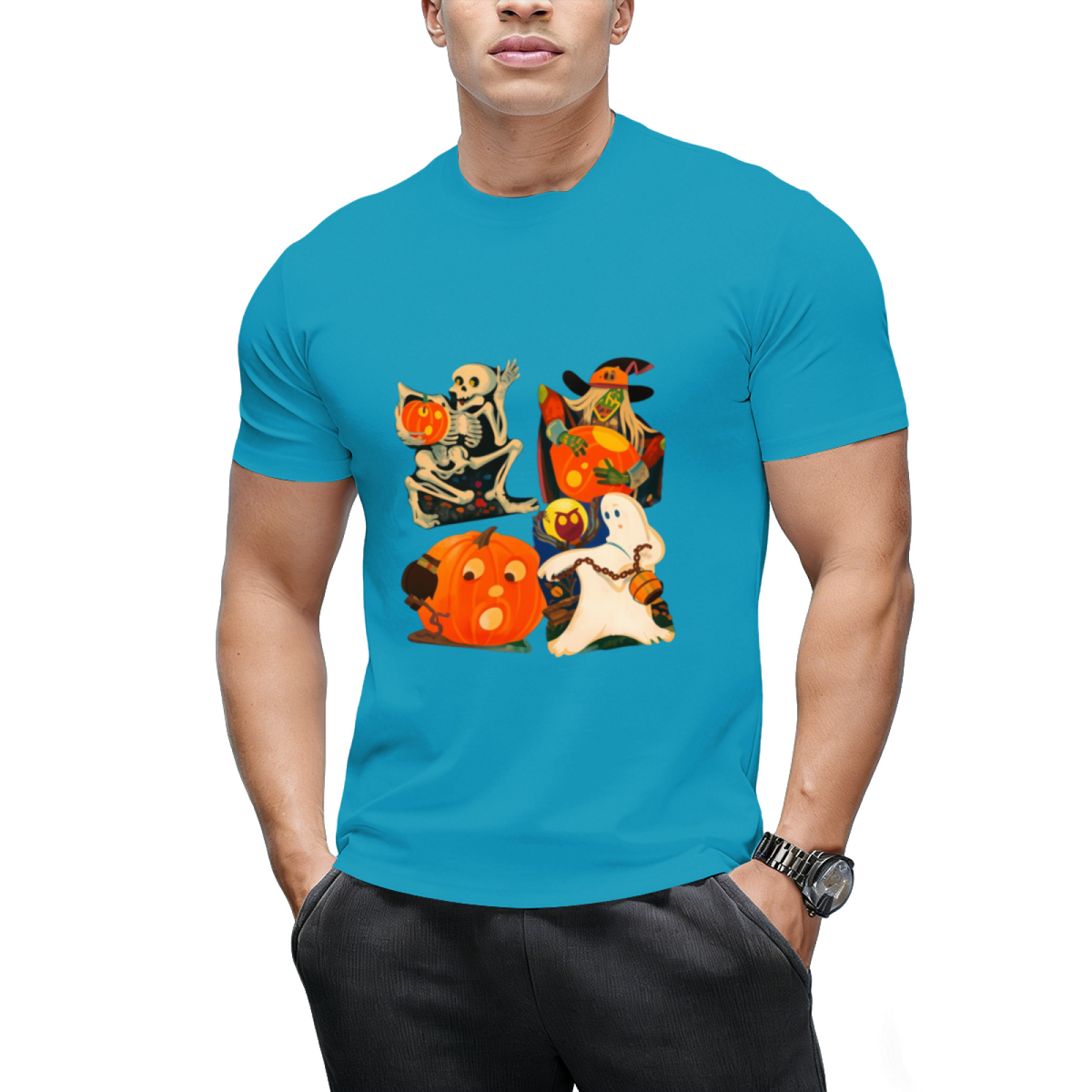 Vintage Halloween Decorations Graphic T-Shirt