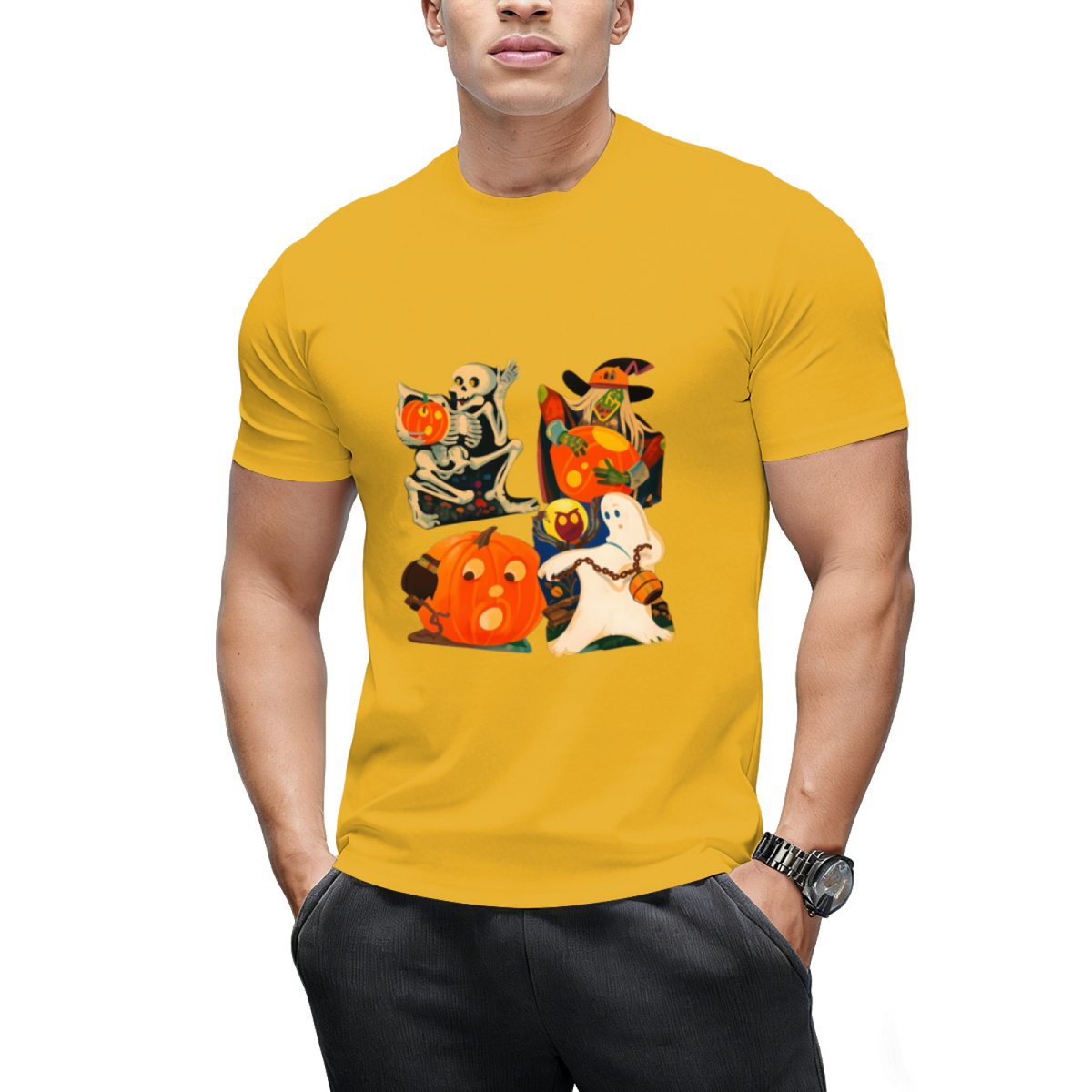 Vintage Halloween Decorations Graphic T-Shirt