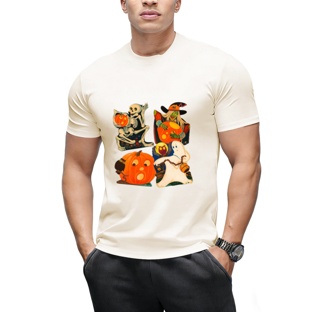 Vintage Halloween Decorations Graphic T-Shirt