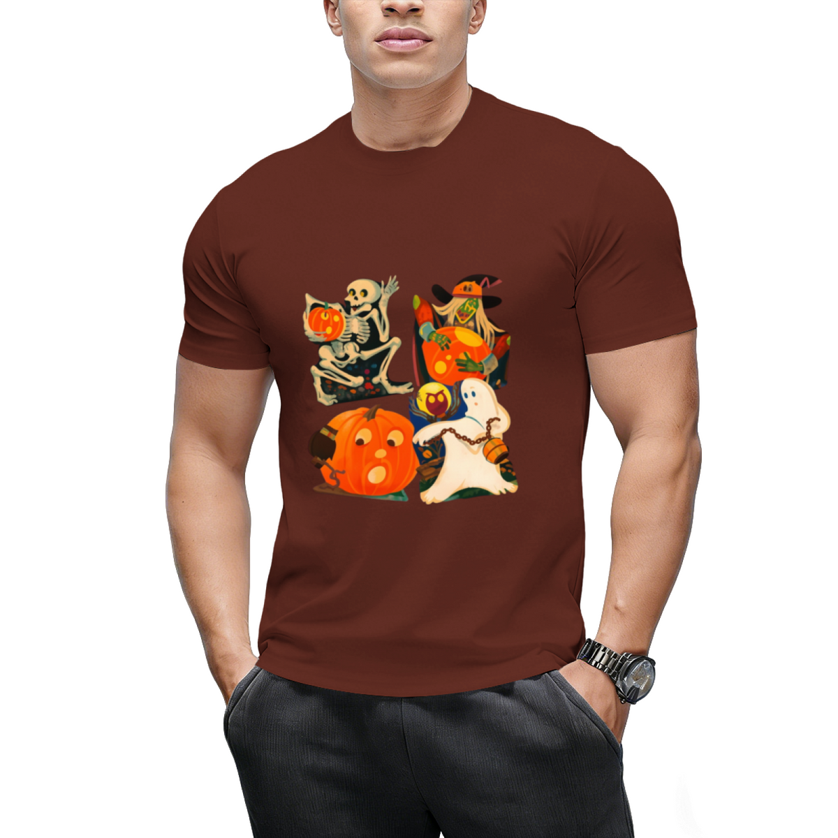 Vintage Halloween Decorations Graphic T-Shirt