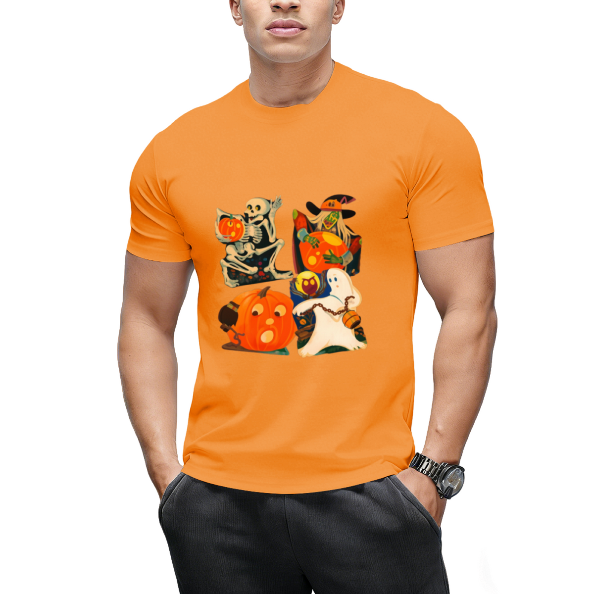 Vintage Halloween Decorations Graphic T-Shirt