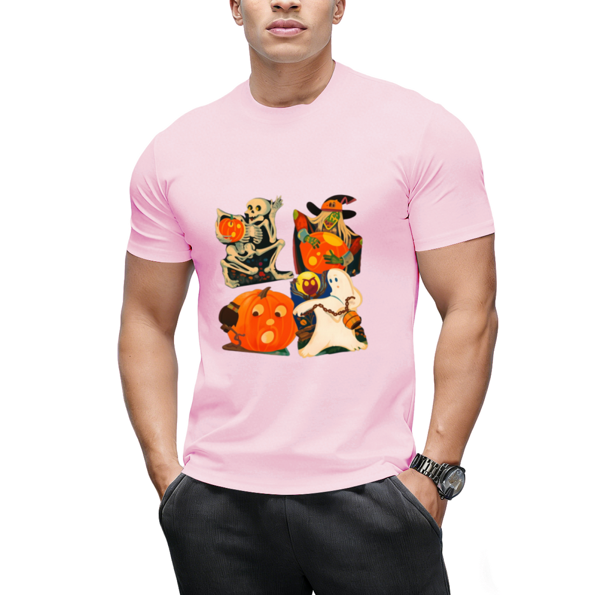 Vintage Halloween Decorations Graphic T-Shirt