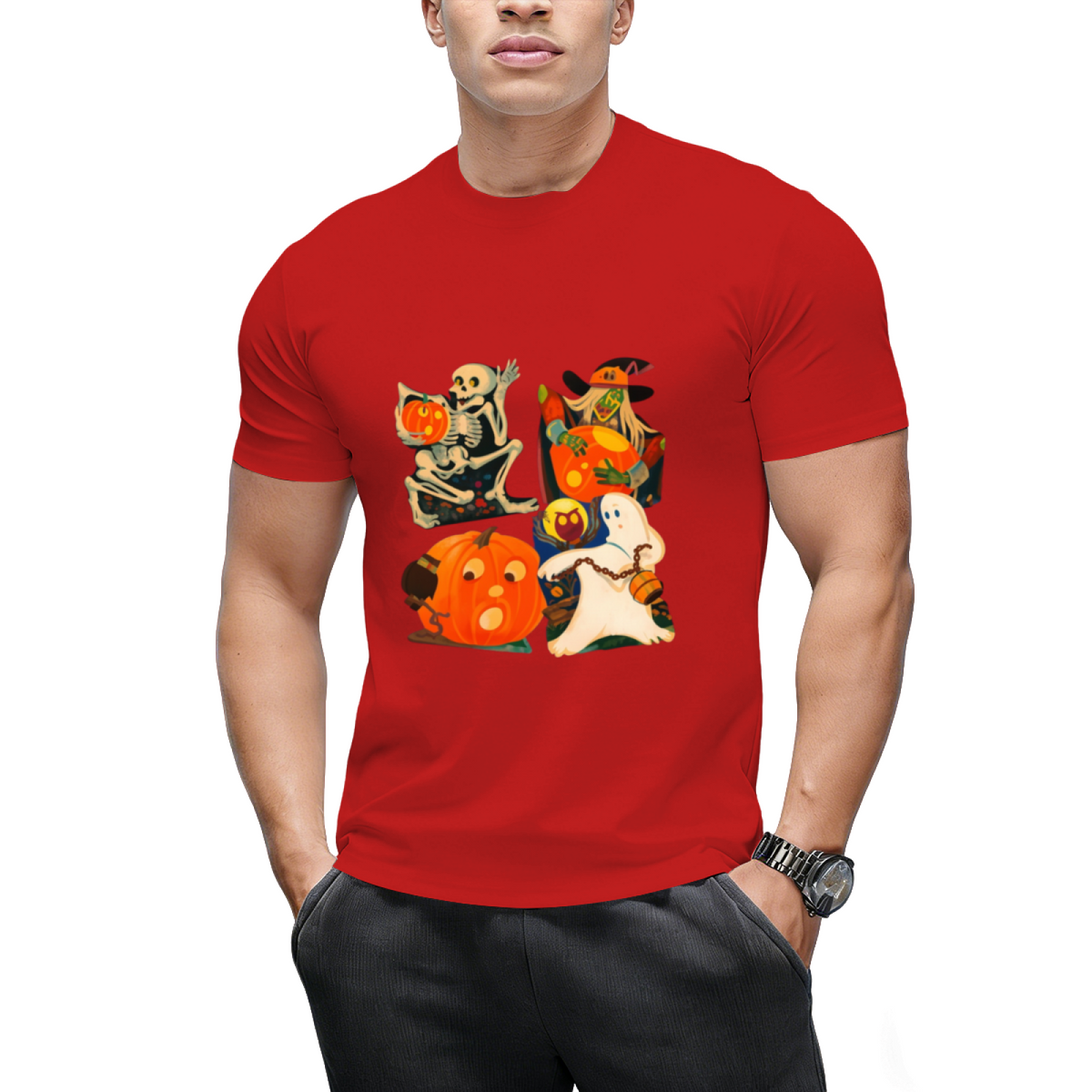 Vintage Halloween Decorations Graphic T-Shirt