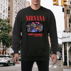 Artwork preview for Nirvana Unplugged in New York Crewneck Sweatshirt