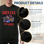 Artwork preview for Nirvana Unplugged in New York Crewneck Sweatshirt