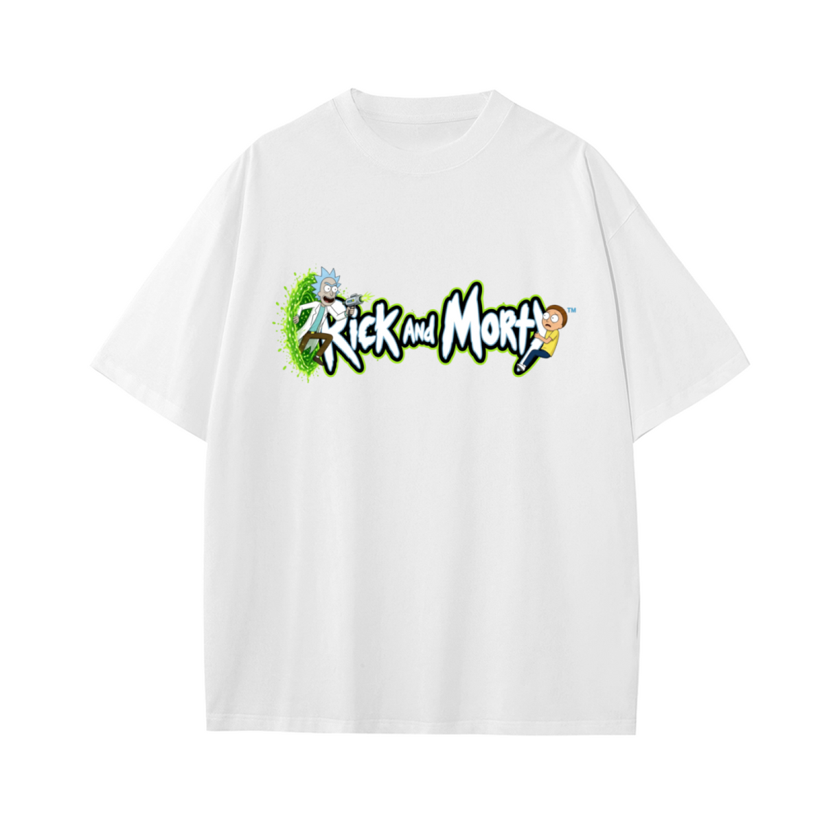 Green Portal Cartoon Art Kid's T-Shirt for Summer Days