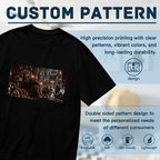 Firelit Feline Throne Women's T-Shirt for Game Nights