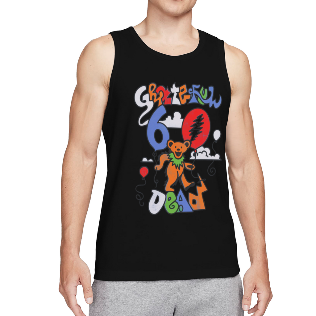 Grateful Dead 60th Anniversary Balloon Artwork graphic tank top product image