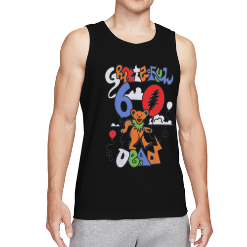 Grateful Dead 60th Anniversary Balloon Artwork graphic tank top product image