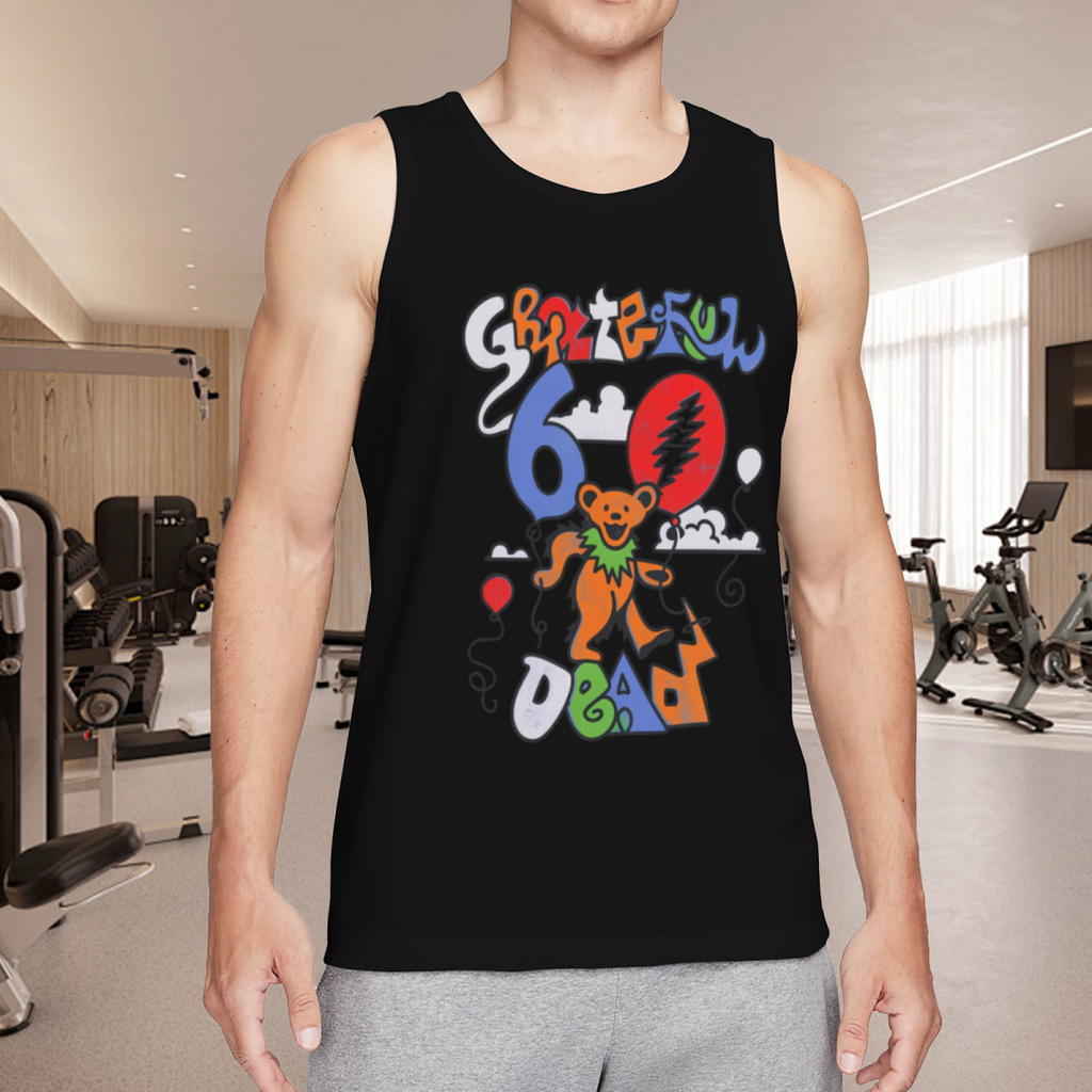 Grateful Dead 60th Anniversary Balloon Artwork graphic tank top product image