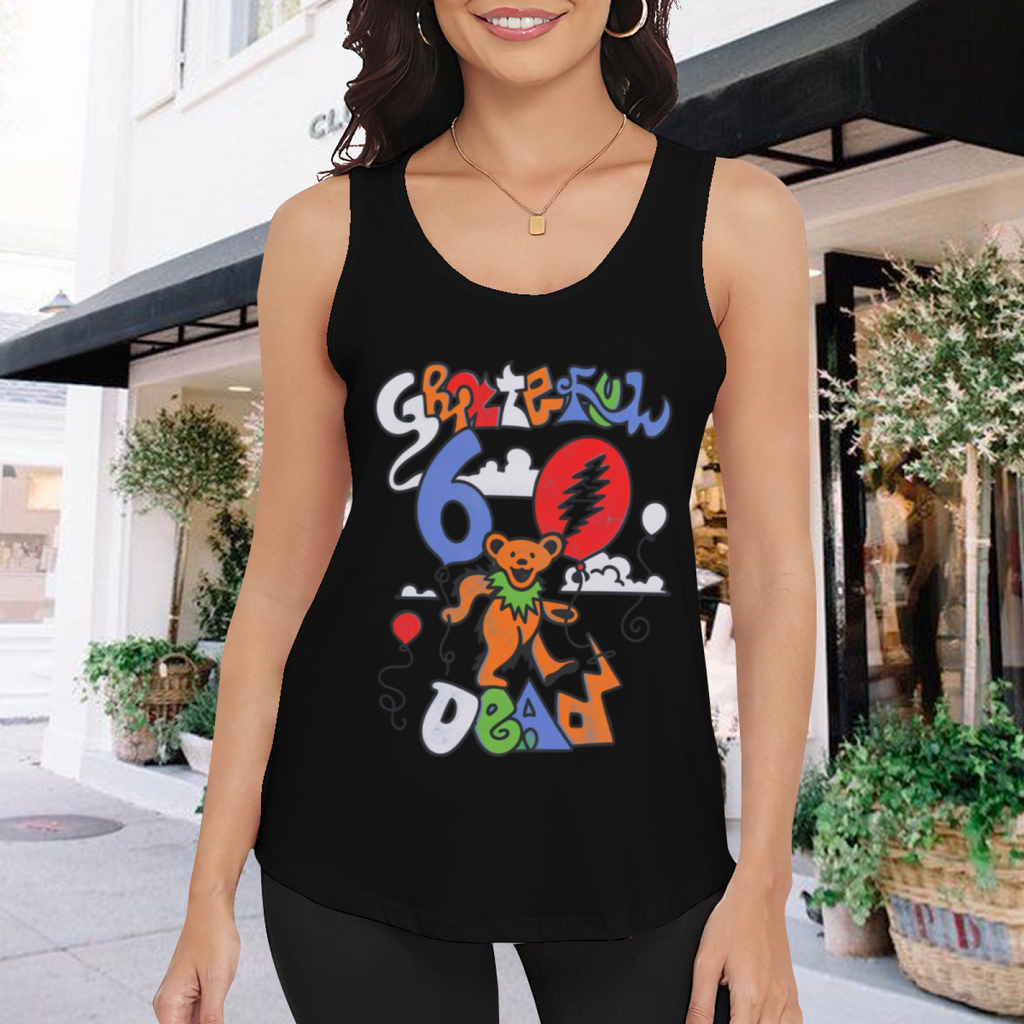 Grateful Dead 60th Anniversary Balloon Artwork graphic tank top product image