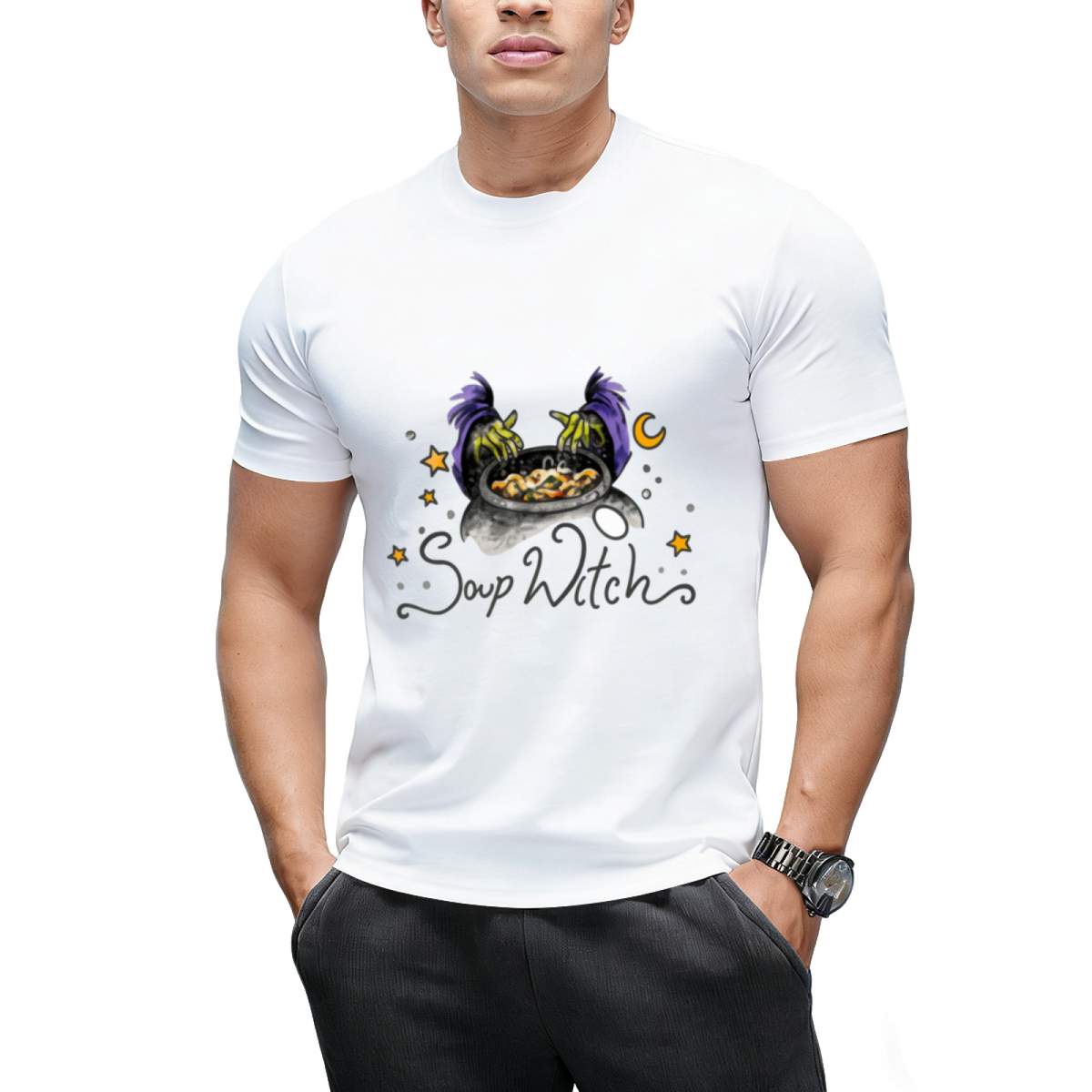Soup Witch Graphic T-Shirt