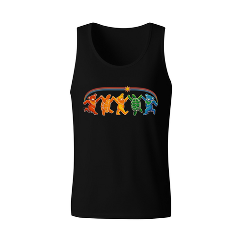 Grateful Dead Rainbow Critters graphic tank top product image