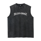 Grateful Dead washed graphic tank top with Bear’s Choice Lettering graphic