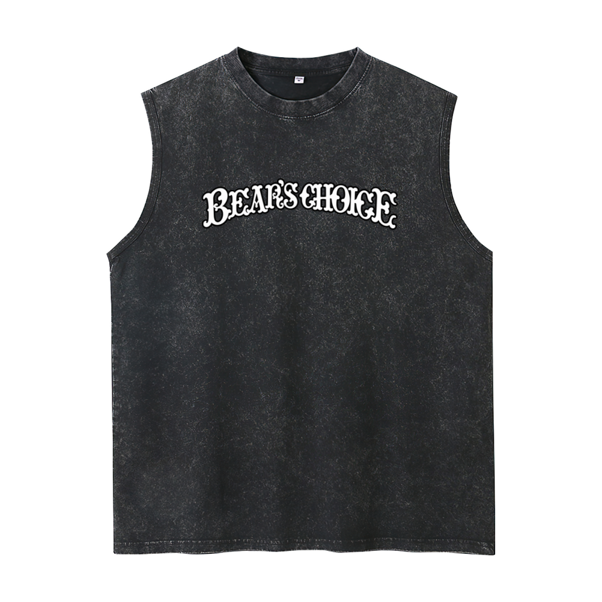 Grateful Dead washed graphic tank top with Bear’s Choice Lettering graphic