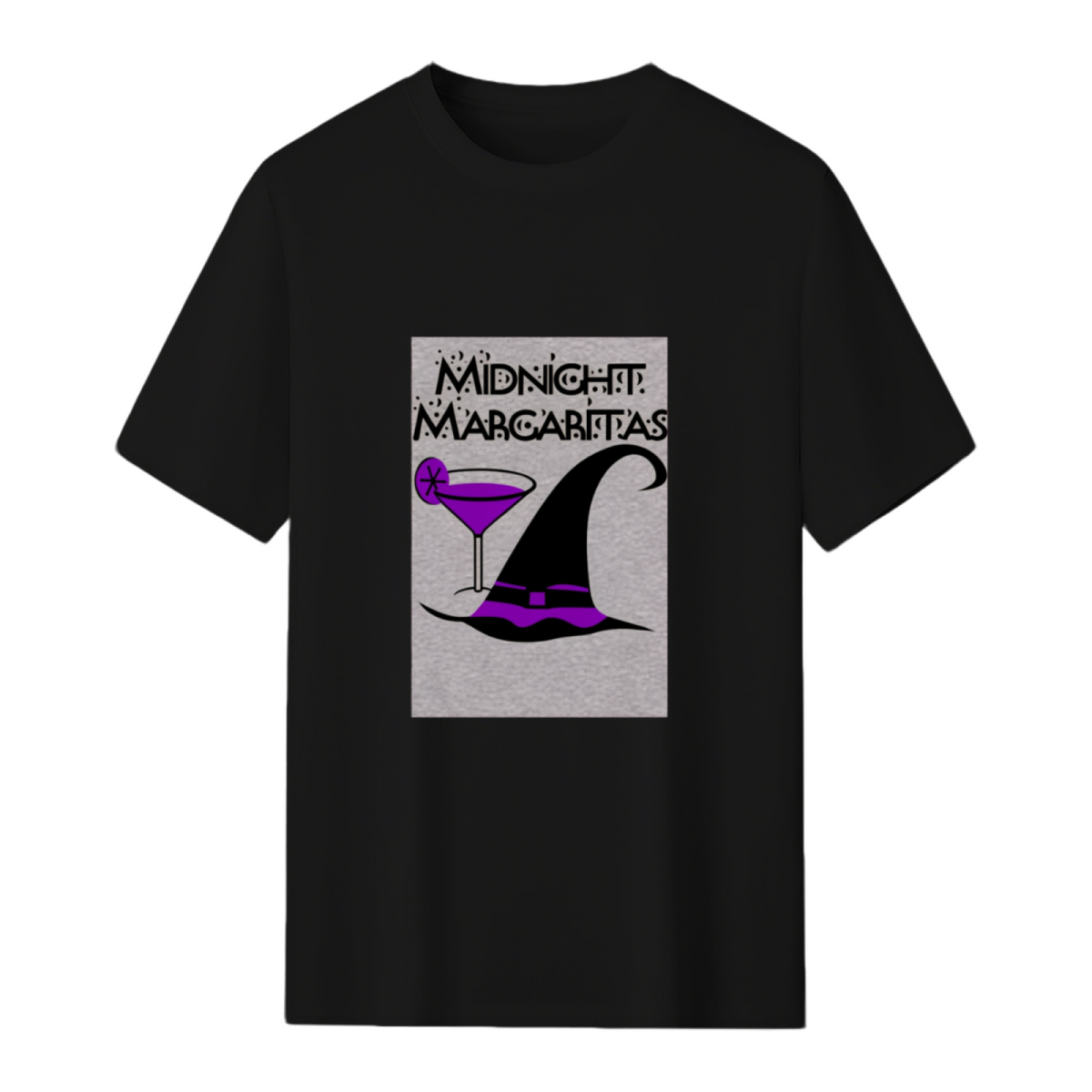 Purple Midnight Margaritas Graphic T-Shirt