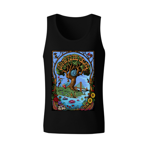 Grateful Dead 60th Anniversary graphic tank top product image