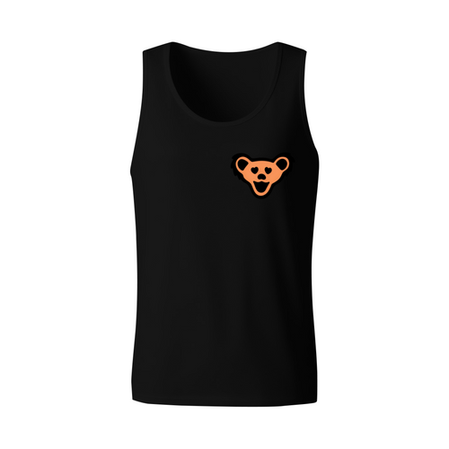 Grateful Dead Granite Heather Bear Ear graphic tank top product image