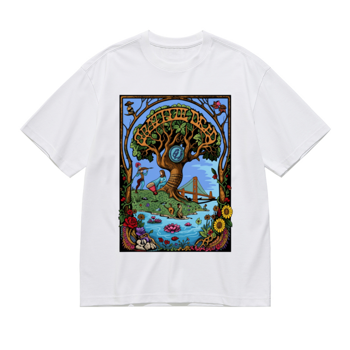 Grateful Dead 60th Anniversary Graphic T-Shirt