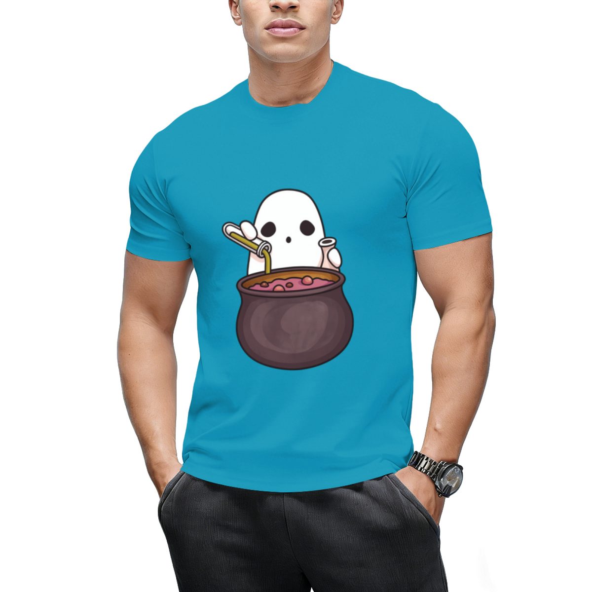 Potion Ghost Graphic T-Shirt