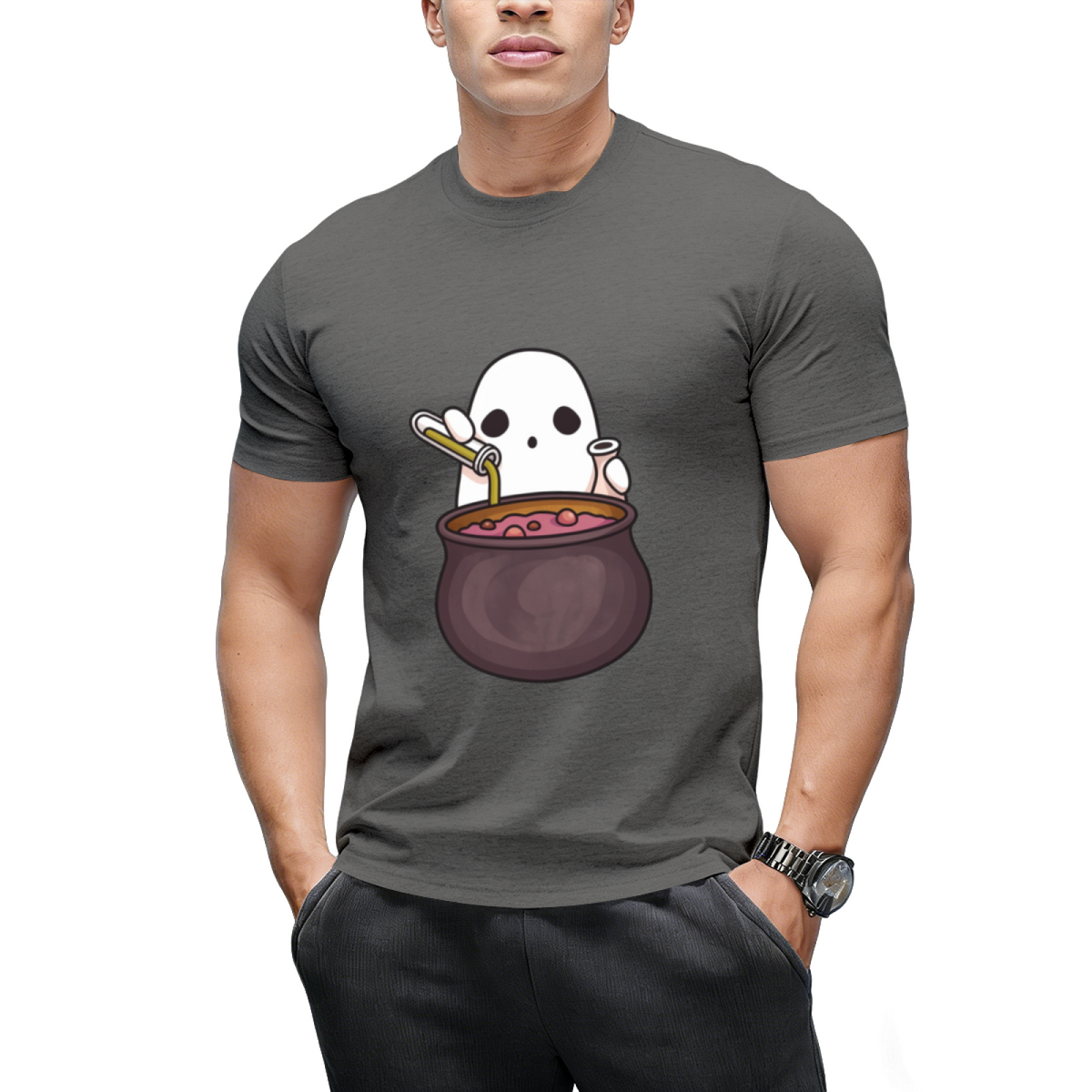 Potion Ghost Graphic T-Shirt