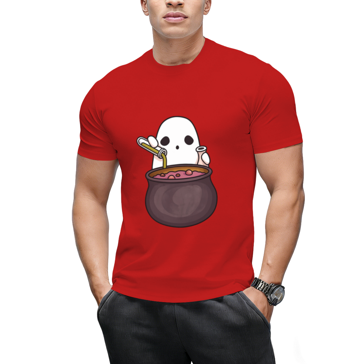 Potion Ghost Graphic T-Shirt